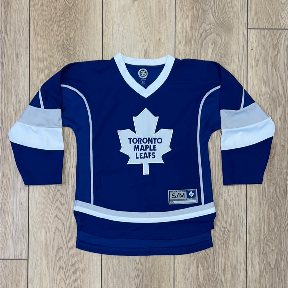 NHL Toronto Maple Leafs Blue and White Jersey - NWOT